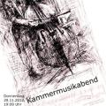 Plakat Kammermusikabend 2012