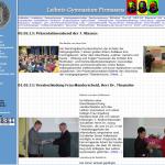 Bild der vorherigen Homepage 4/2013
