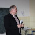 "Leibniz lädt ein" - Herr Cronauer bei der 5e - 24.5.13