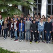 Nicolas Faroß beim MatheCamp der Uni KL 3/2014
