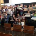 Schüler der 10. Kl. Sieger bei "überDACHt"  3/2016