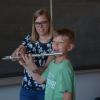 BigBand-Klasse erkundet Instrumente 8/17