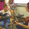 BigBand-Klasse erkundet Instrumente 8/17