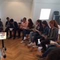 9b besucht Anne-Frank-Ausstellung 4/18