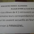 2. Gruppenschüleraustausch Thionville 5/18