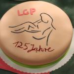 Geburtstagtorte zum 125-jährigen Jubiläum