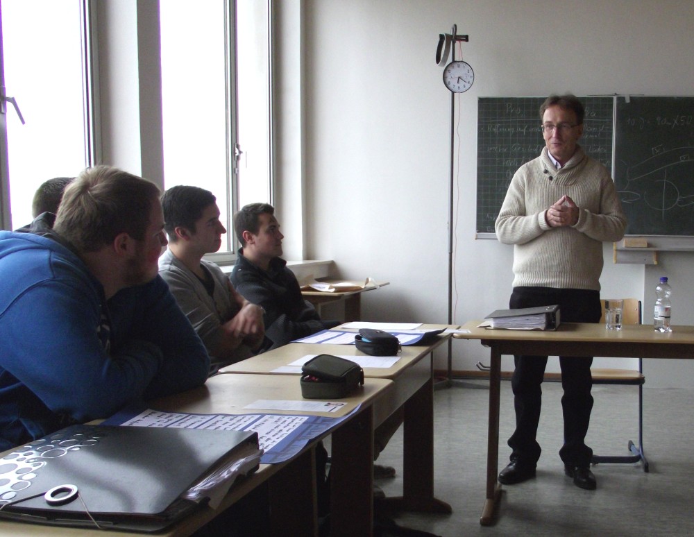 11.03.13 Besuch des Thomas Weiner Leibniz